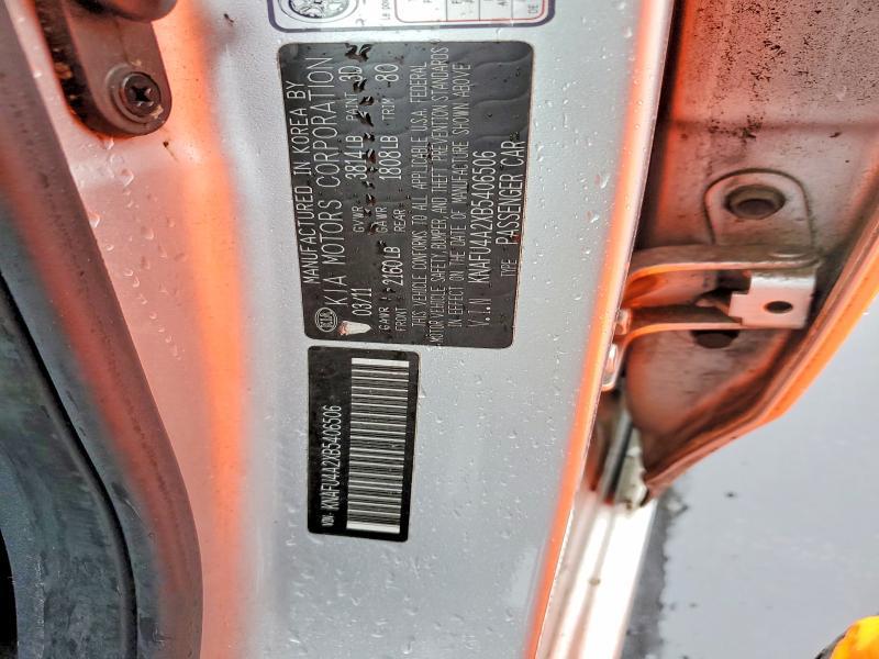 2011 KIA Forte ex