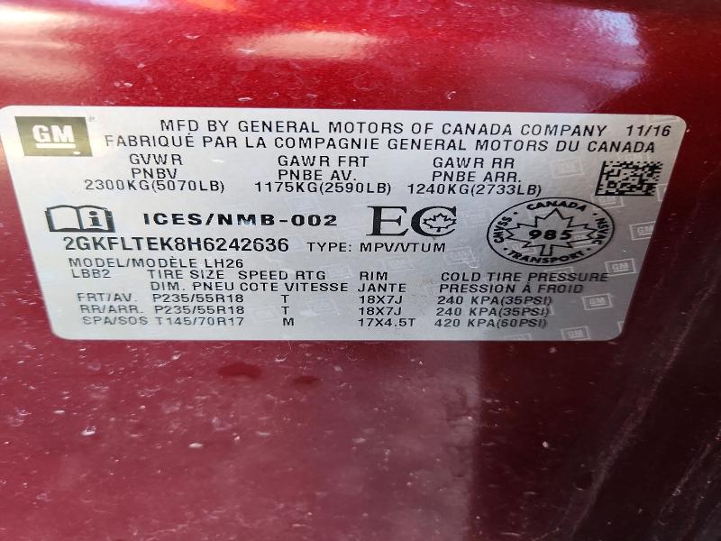 2017 GMC Terrain sle