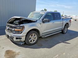 Salvage trucks for sale at Fresno, CA auction: 2025 Ford F150 XLT