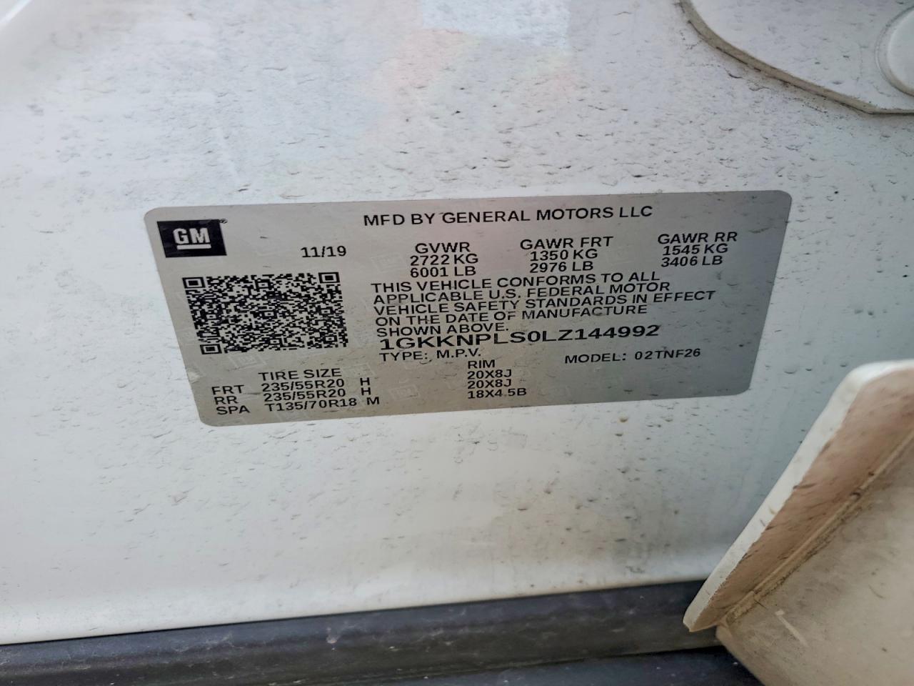 2020 GMC Acadia Denali