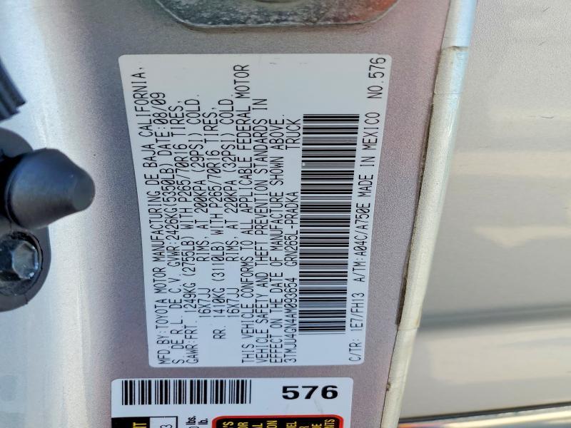 2010 Toyota Tacoma Prerunner V6