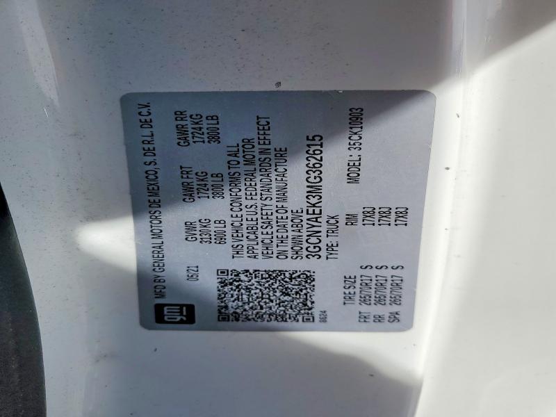 2021 Chevrolet Silverado K1500