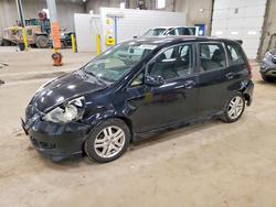 Honda salvage cars for sale: 2008 Honda Fit Sport