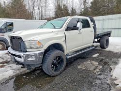 Salvage trucks for sale at Marlboro, NY auction: 2018 Dodge 3500 Laramie