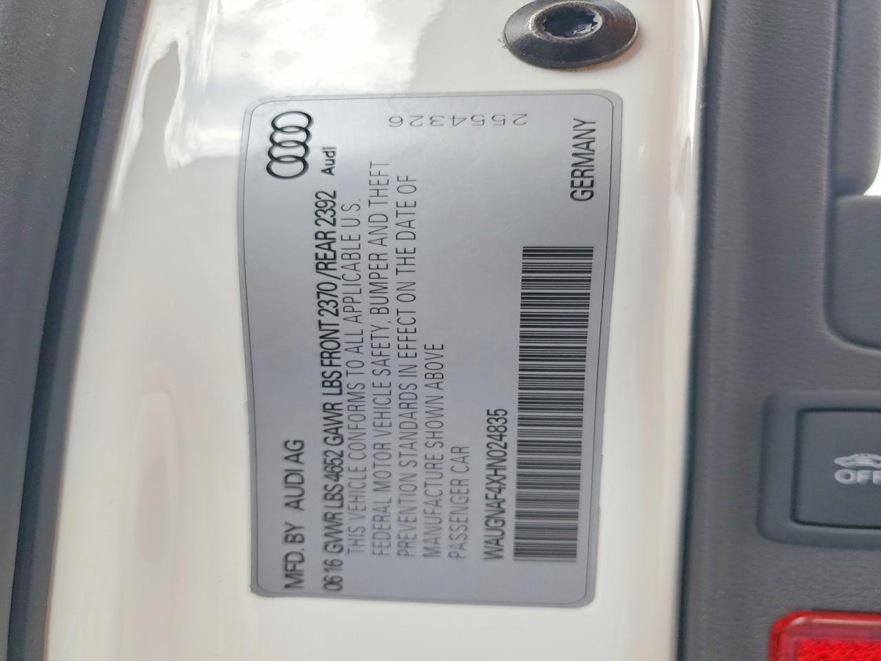 2017 Audi A4 Premium