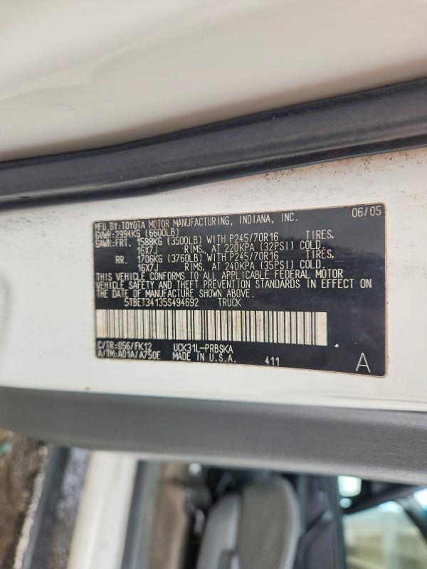 2005 Toyota Tundra SR5