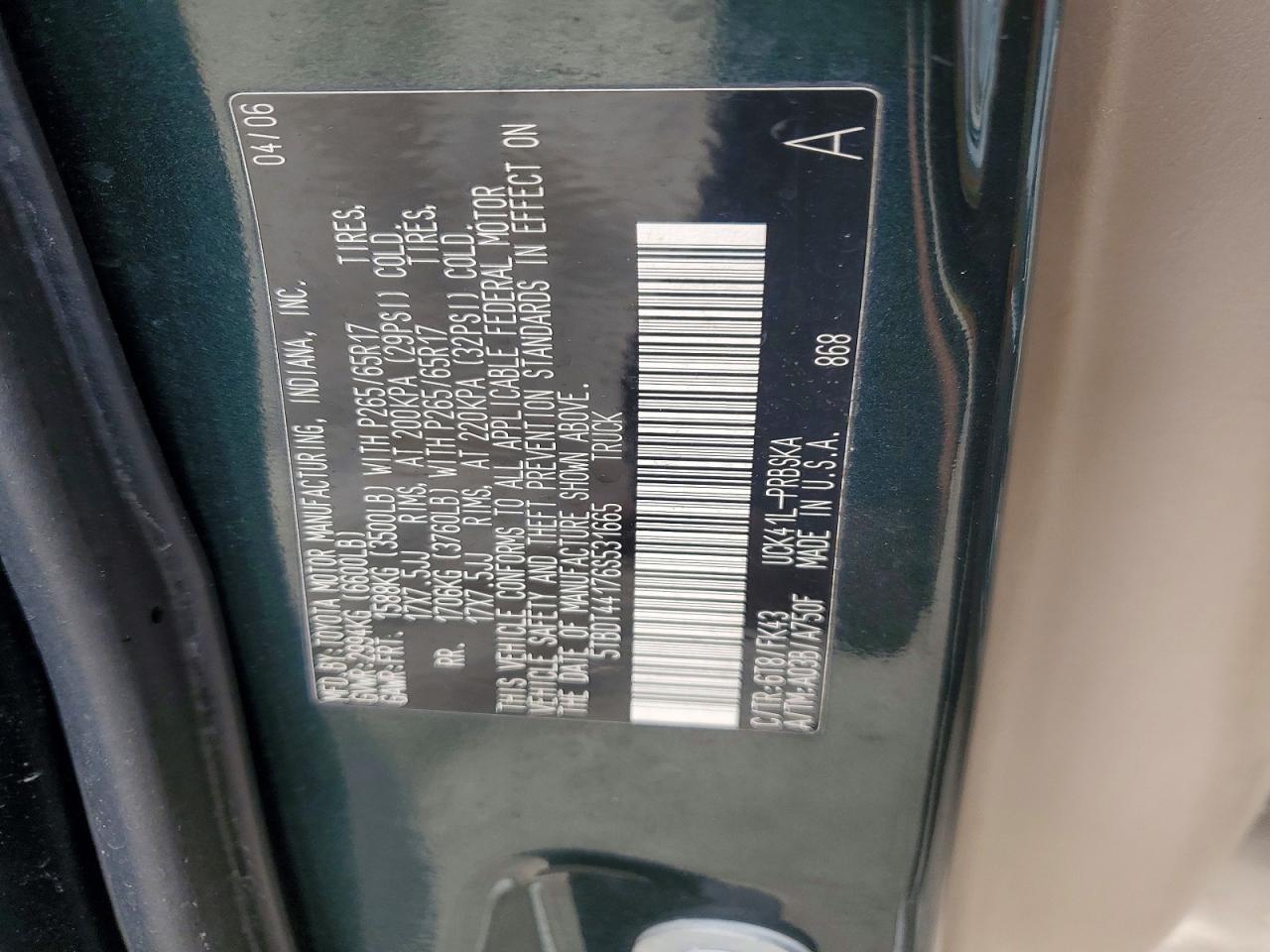 2006 Toyota Tundra SR5