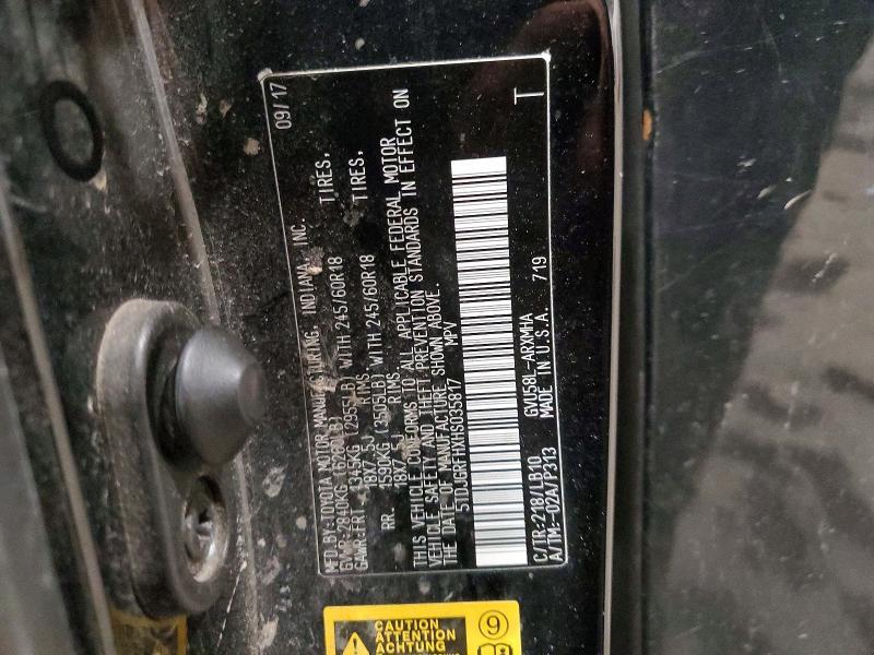 2017 Toyota Highlander Hybrid xle