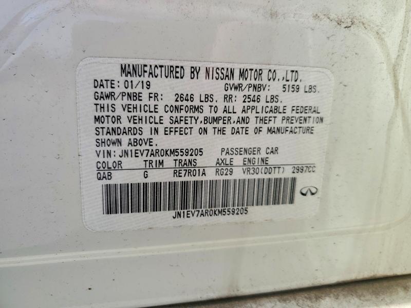 2019 Infiniti Q50 3.0t Luxe