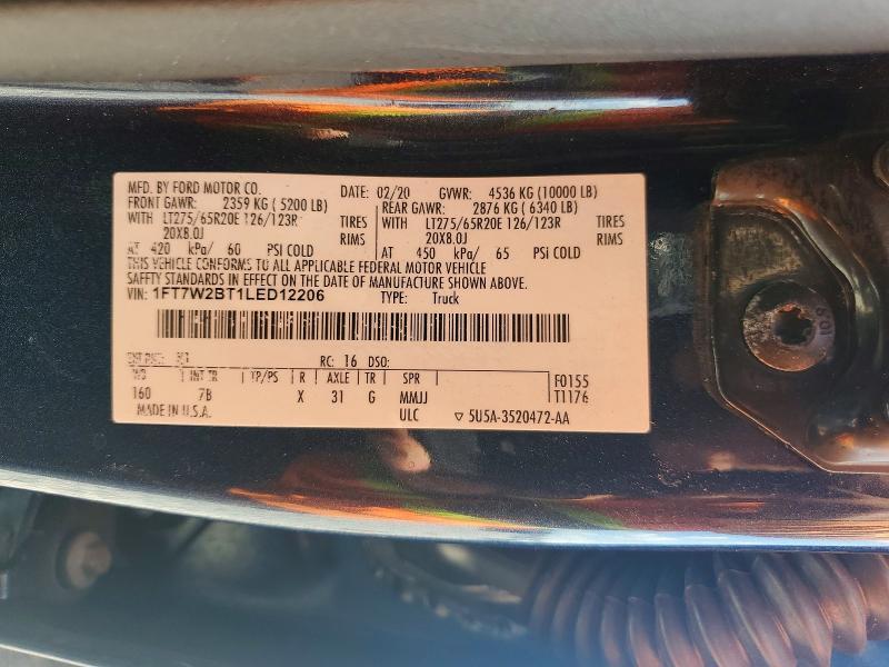 2020 Ford F250 Super Duty