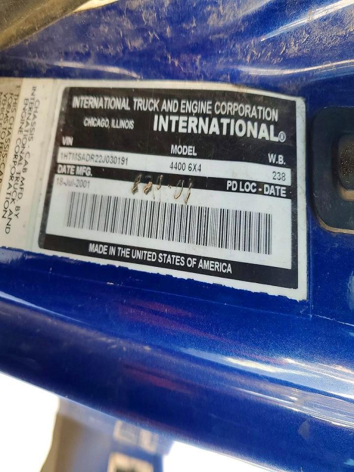 2002 International 4600 Septic Truck