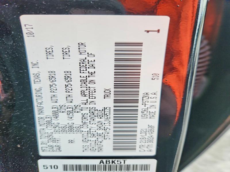 2018 Toyota Tundra 1794 Edition