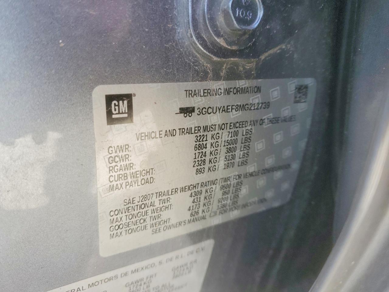 2021 Chevrolet Silverado K1500