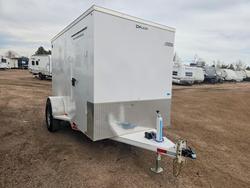 Salvage trucks for sale at Littleton, CO auction: 2023 Delco Enclosed Cargo Trailer