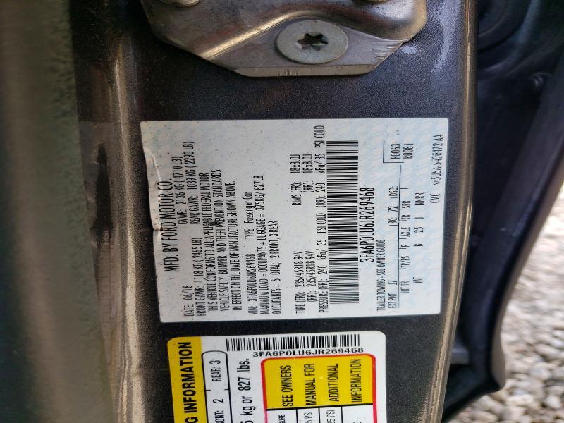 2018 Ford Fusion se Hybrid
