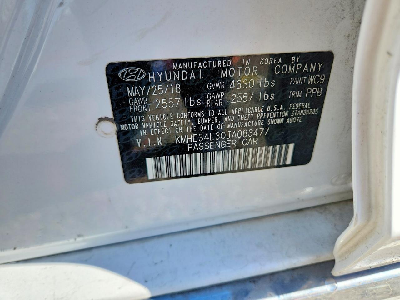 2018 Hyundai Sonata Hybrid Limited