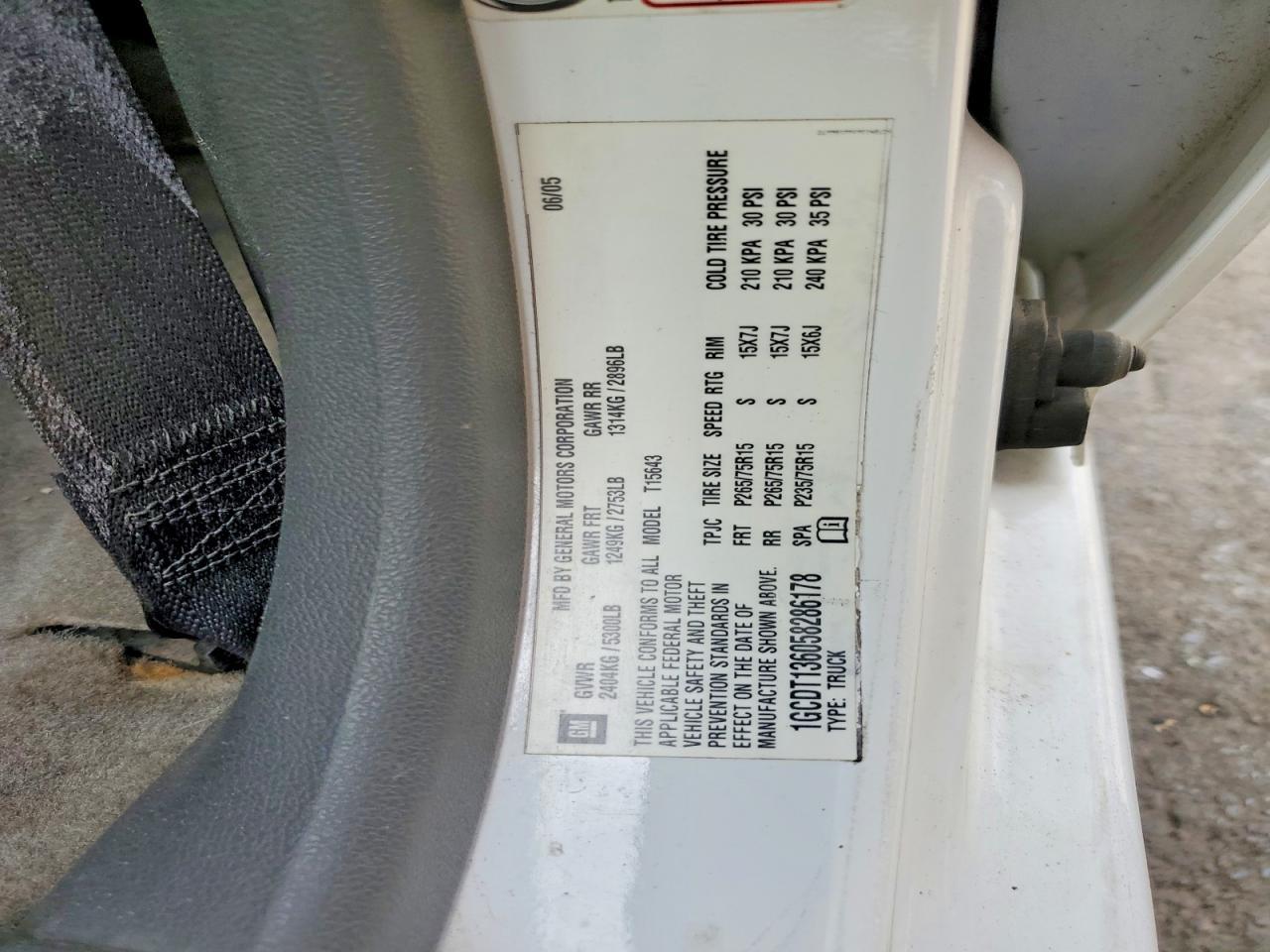 2005 Chevrolet Colorado