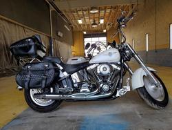 Salvage cars for sale from Copart Indianapolis, IN: 2004 Harley-Davidson Flstf