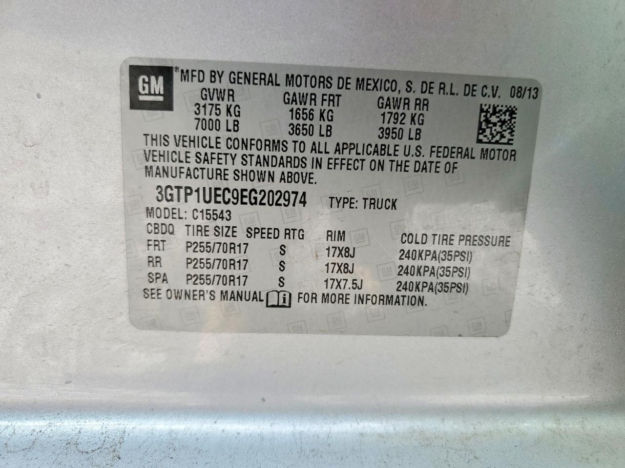 2014 GMC Sierra C1500 SLE