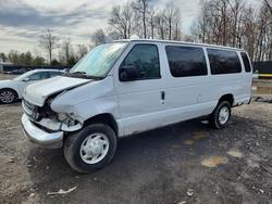 Salvage trucks for sale at Waldorf, MD auction: 2001 Ford Econoline E350 Super Duty Wagon
