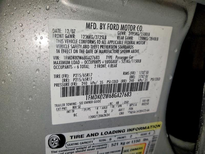 2008 Ford Taurus x sel