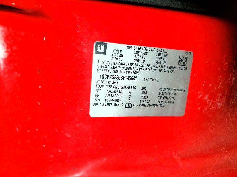 2011 Chevrolet Silverado K1500 LT