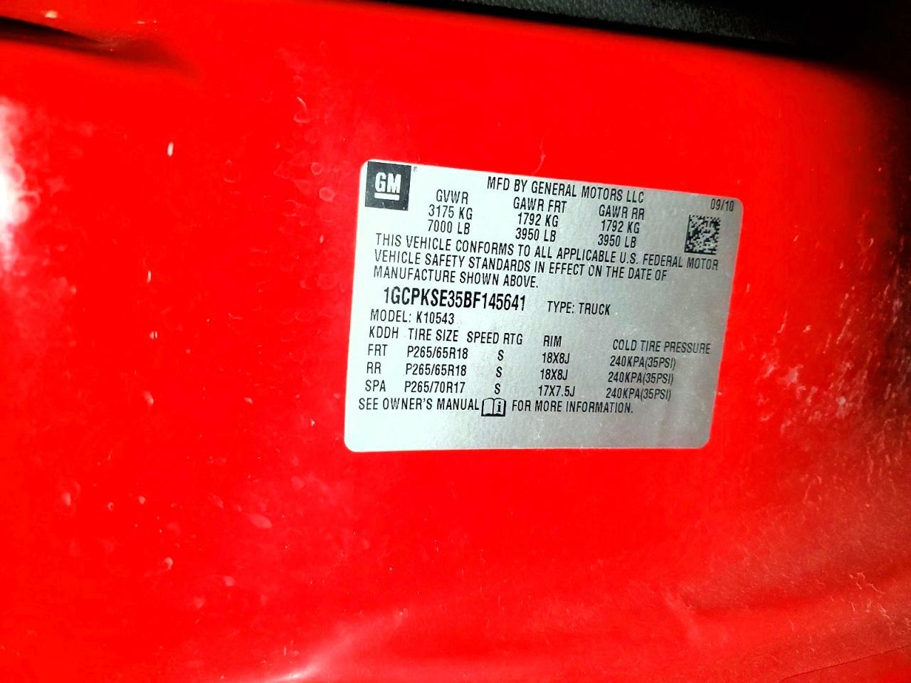 2011 Chevrolet Silverado K1500 LT