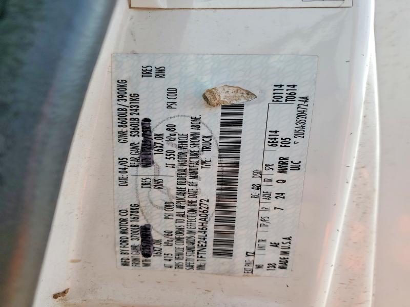 2006 Ford E250 Utility / Service van