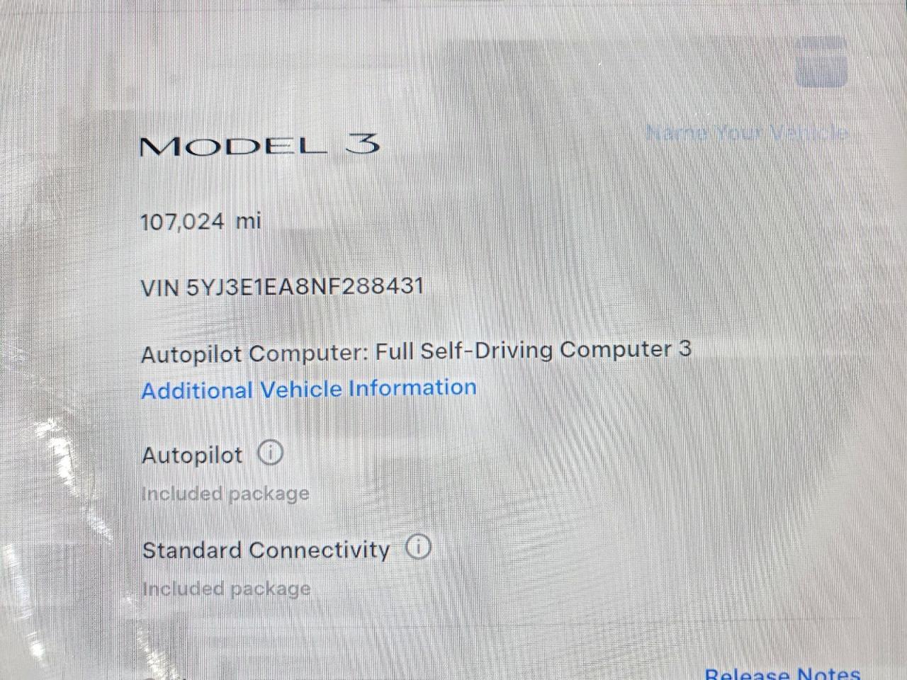 2022 Tesla Model 3
