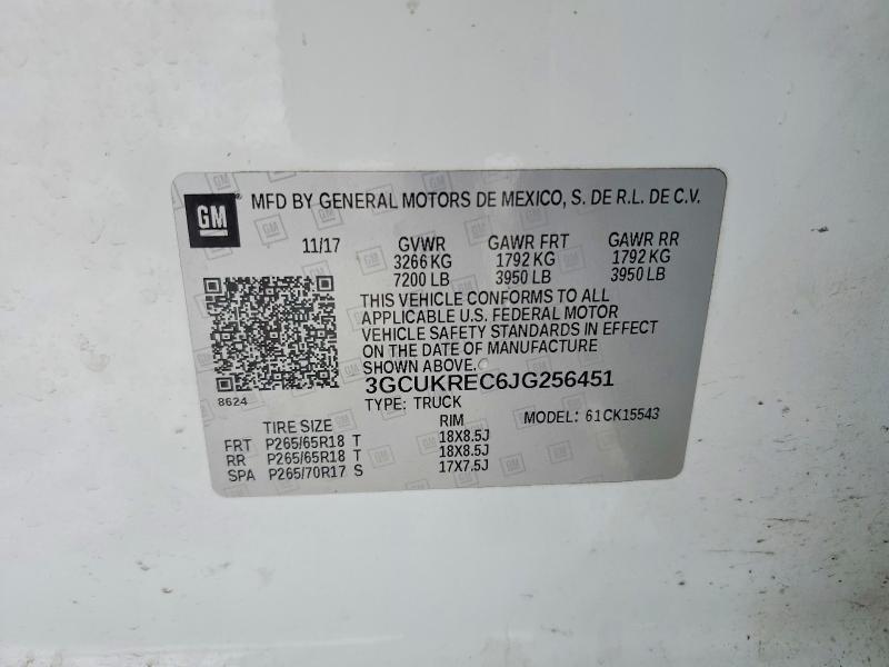 2018 Chevrolet Silverado K1500 LT