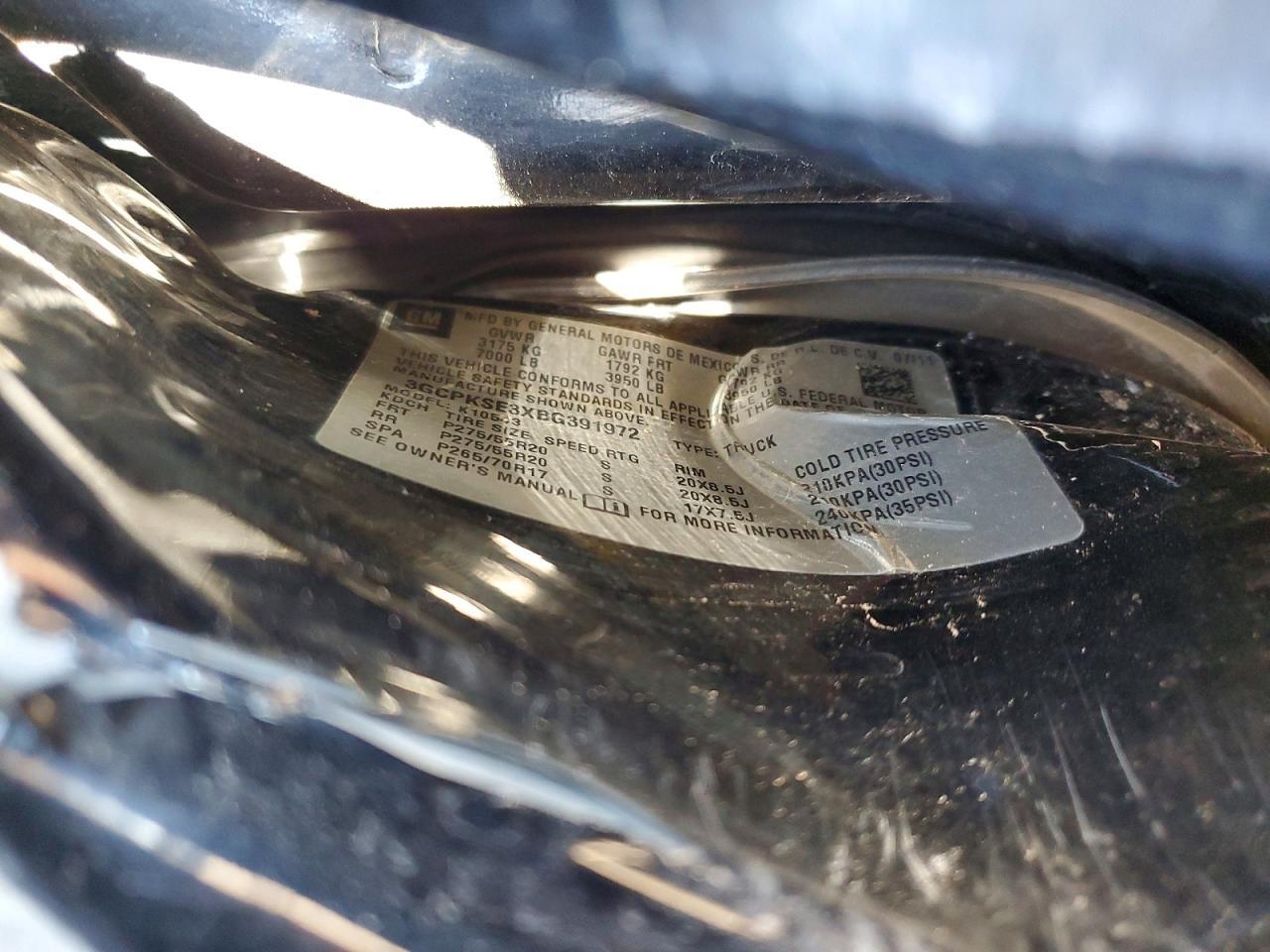 2011 Chevrolet Silverado K1500 LT