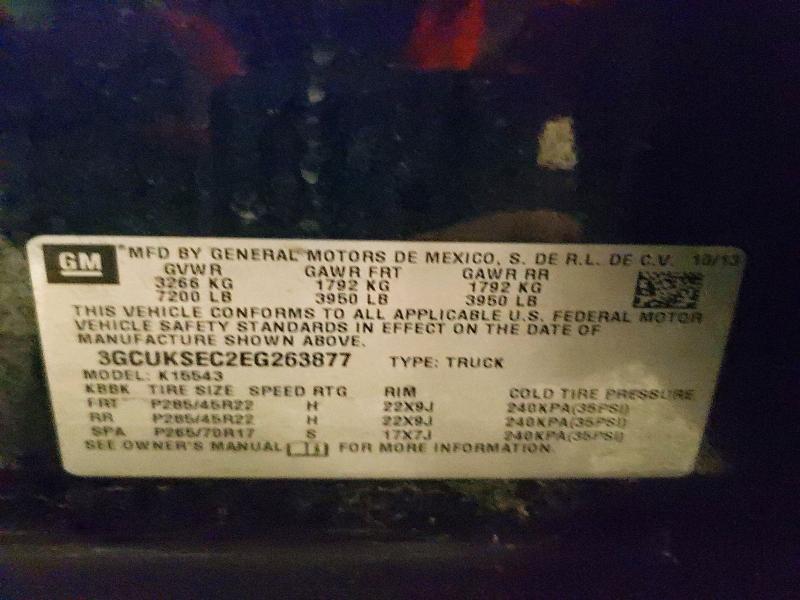 2014 Chevrolet Silverado K1500 LTZ