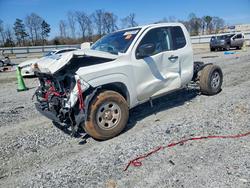 Salvage trucks for sale at Spartanburg, SC auction: 2022 Nissan Frontier S