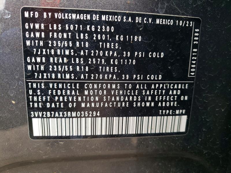 2024 Volkswagen Tiguan se