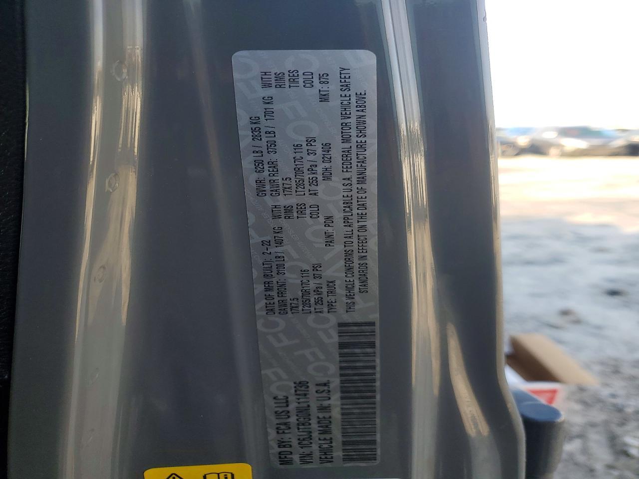 2022 Jeep Gladiator Rubicon