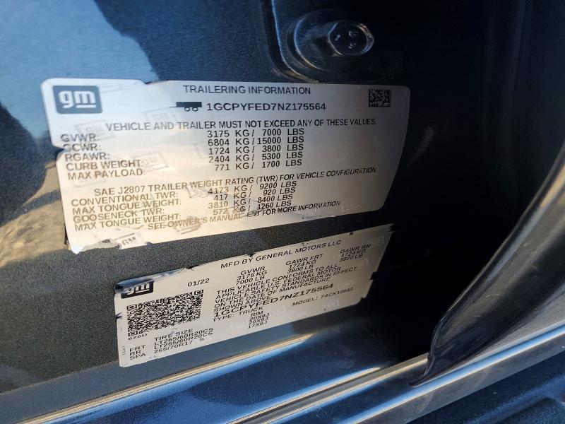 2022 Chevrolet Silverado LTD K1500 LT Trail Boss