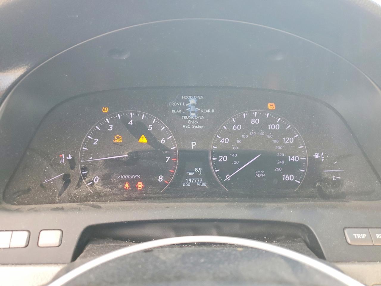 2007 Lexus Ls 460 Base