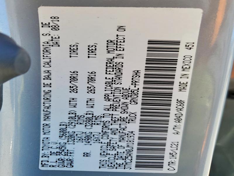 2018 Toyota Tacoma TRD OFF-Road