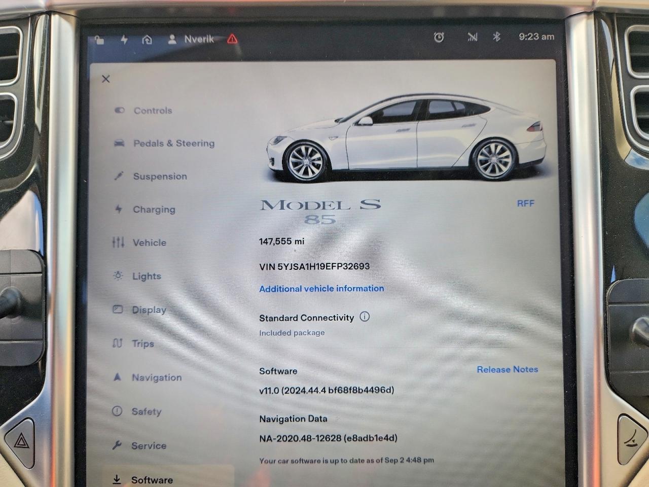 2014 Tesla Model s