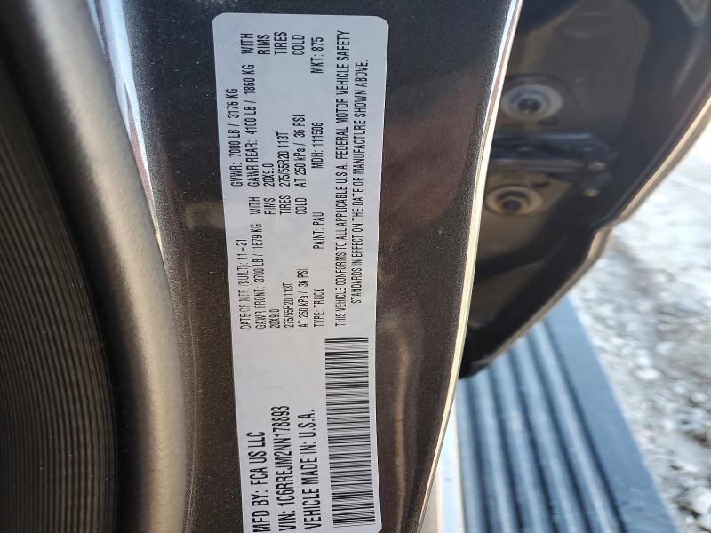 2022 Dodge 1500 Laramie