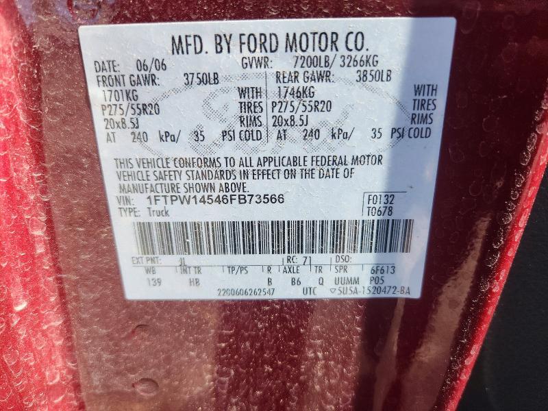 2006 Ford F150 Supercrew