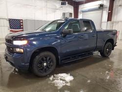 Chevrolet Silverado k1500 Custom Vehiculos salvage en venta: 2021 Chevrolet Silverado K1500 Custom