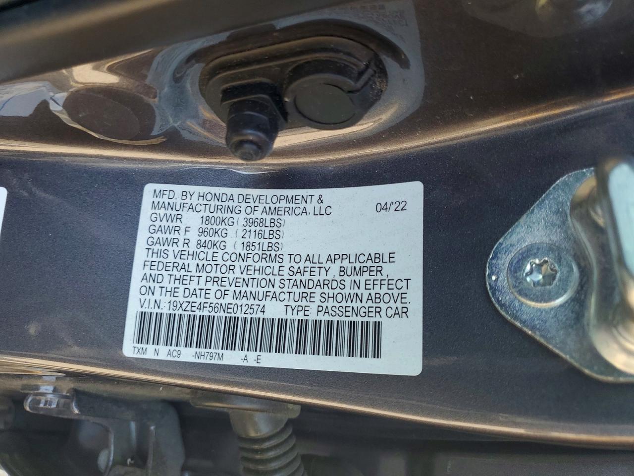 2022 Honda Insight ex