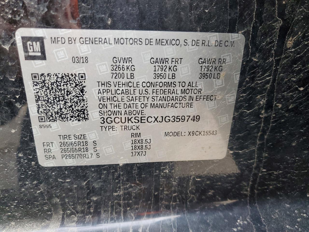 2018 Chevrolet Silverado K1500 LTZ