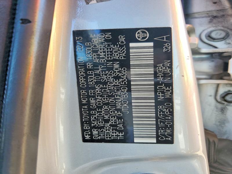 2013 Toyota Prius c Three