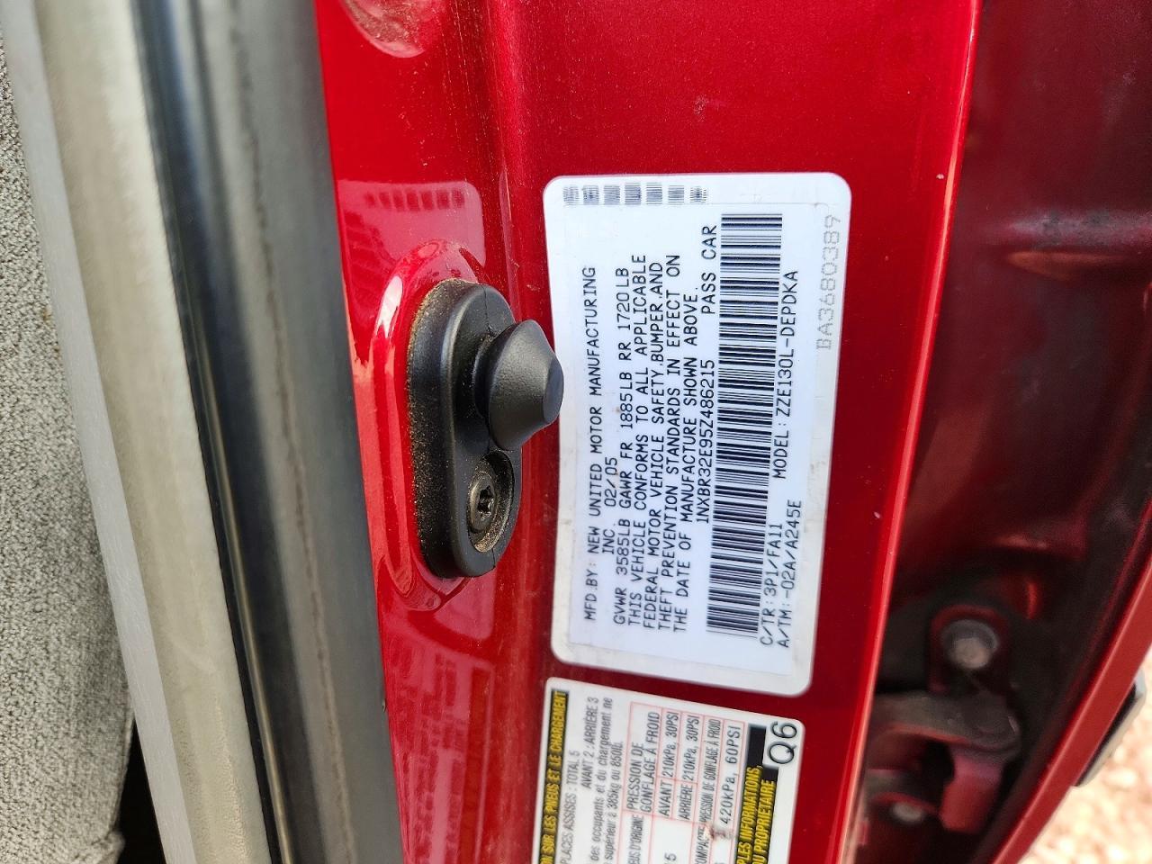 2005 Toyota Corolla ce