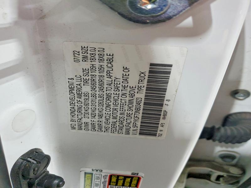 2022 Honda Ridgeline RTL