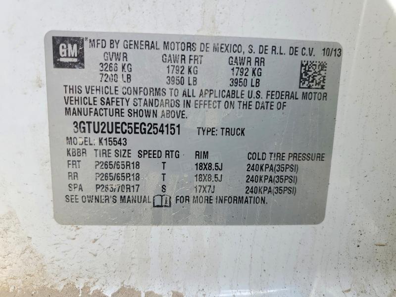 2014 GMC Sierra K1500 sle