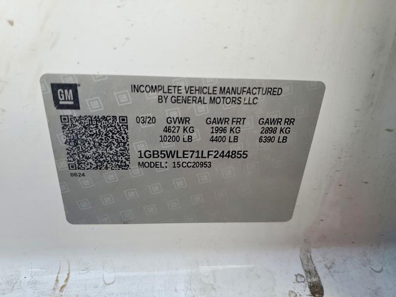 2020 Chevrolet Silverado Delivery Truck