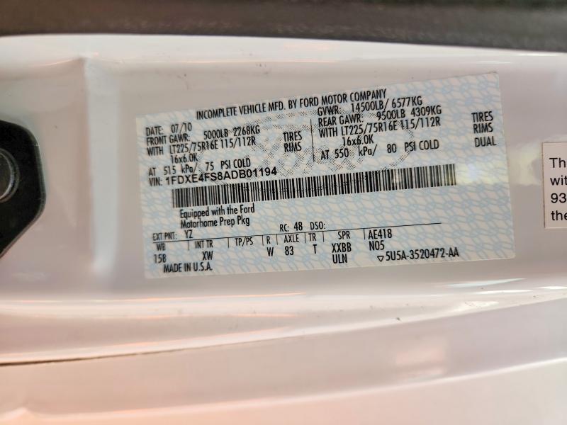 2011 Jayco 2010 Ford Greyhawk rv